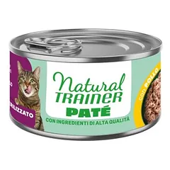 Natural Trainer Sterilised drėgnas maistas katėms, ekonominė pakuotė 36 x 85 g