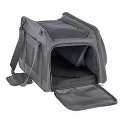 Kerbl Pet kelioninis krepšys Vacation su terasos priestatu, Mažiems 5–10 kg — 3 nuotrauka