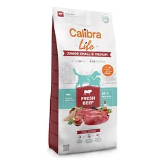 Calibra Life Junior Small & Medium Breed mit frischem Rind