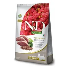 FARMINA N&D QUINOA - DOG Dry NEUTERED Duck Broccoli&Asparagus ADULT MINI 800 g