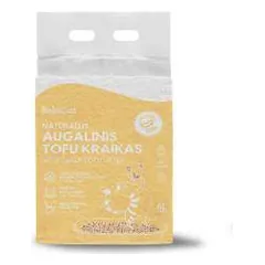 Tofu BeloCat melionų kvapo kraikas, 6 l / 2,5 kg