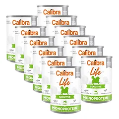 CALIBRA Dog Life Sensitive Triušis 12x400G