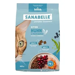 SANABELLE Kitten Vištiena 400 g kačiukams ir nėščioms bei maitinančioms katėms