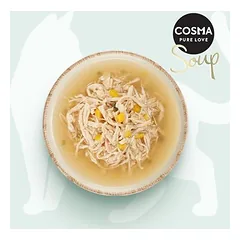 Cosma Soup drėgnas maistas katėms, ekonominė pakuotė 12 x 100 g — 4 nuotrauka