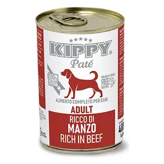Kippy paštetas su jautiena suaugusiems šunims 6x400g