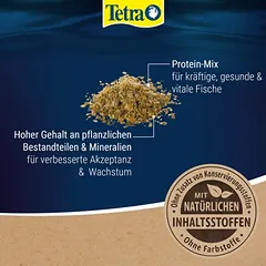 Tetra Guppy Mini Flakes lesalas žuvims, Ekonominė pakuotė: 2 x 250 ml — 3 nuotrauka