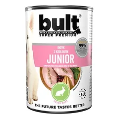 BULT Junior drėgnas maistas šuniukams, pilnavertis, skardinė 400 g — 2 nuotrauka