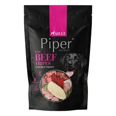 PIPER Animals su jautienos skrandžiais ir burokėliais, 10 vnt. po 500 g, šlapias šunų maistas