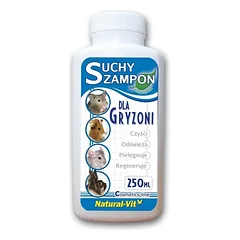 Sausas šampūnas graužikams, 250 ml