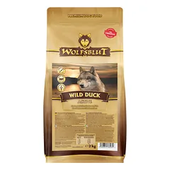 WOLFSBLUT Active Wild Duck sausas maistas šunims su antiena ir bulvėmis 2 kg — 2 nuotrauka