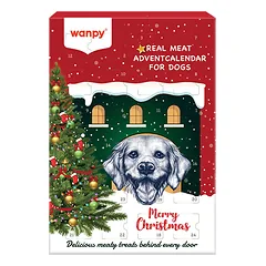 Wanpy advento kalendorius šunims xmas, 100g