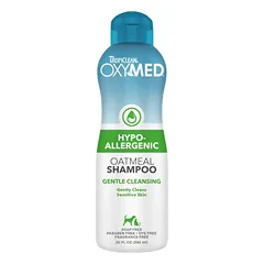 TropiClean OxyMed hipoalerginis šampūnas šunims ir katėms, 355 ml