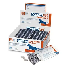 Condrovet Force HA papildas, 500 tablečių — 2 nuotrauka