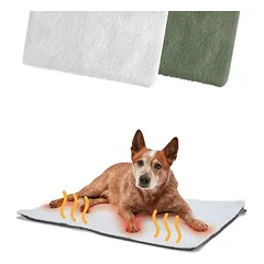 PiuPet® savaime šylantis pledas katėms I 60x45 cm I šildantis pledas be elektros, Labai dideliems > 45 kg — 2 nuotrauka