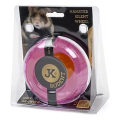 Ratas graužikui plastikinis, 11 cm — 4 nuotrauka