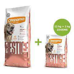 Prestige Dog Adult Maxi Salmon 12 kg + 2 kg ZDARMA