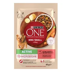 Purina One Mini/Small Active šunų ėdalas, 85 g nuotrauka