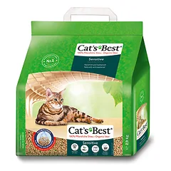 Cat's Best Sensitive kraikas katėms, medžio drožlių, 8l, 2,9kg
