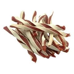 REAL DOG SNACKS sukti antienos ir menkės sumuštiniai, 500 g — 2 nuotrauka