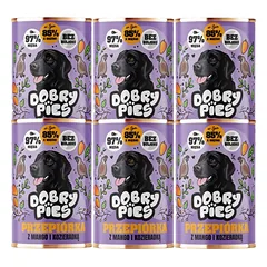 Good Dog Putpelės su mangais ir ožragėmis 6x400g