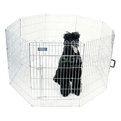 Show Tech X Pen Dydis 3 - Metalinis Šuniukų Aikštelė, Šunų Barjeras, Aukštis 8 Skydai, 91cm — 2 nuotrauka