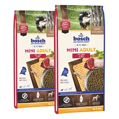 BOSCH Mini Adult  30 kg ėriena ir ryžiai (2 x 15 kg)