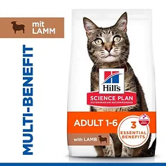 Hill's Science Plan Adult su ėriena ir ryžiais, sausas maistas katėms, 1,5 - 2,9 kg — 3 nuotrauka