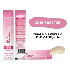 MOOCHIE VETMOO+ Skin Booster 12 g, skirtas jūsų katės odos ir kailio sveikatai gerinti