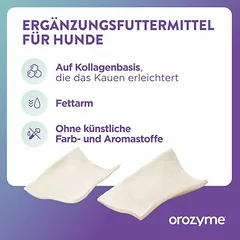 Orozyme kramtomos juostelės, skanėstai šunims — 5 nuotrauka