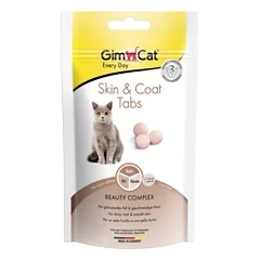 GIMCAT SKIN & COAT TABS skanėstai katėms 40g