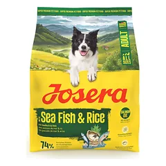 Josera Sea Fish + Rice A/S sausas pašaras šunims su jūros žuvim, 900 g