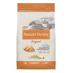 Nature’s Variety Original Sterilized Salmon sausas maistas suaugusioms sterilizuotoms katėms, 7 kg