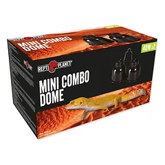 REPTI PLANET mini dvigubas max 2x40W E27 lempos gaubtas terariumui