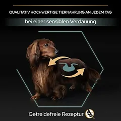PURINA PRO PLAN Small & Mini Adult Sensitive Digestion begrūdis sausas maistas šunims — 2 nuotrauka