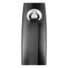 flexi Black Design juostinis pavadėlis, juodas, 5 m, Dydis S: iki 15 kg — 2 nuotrauka