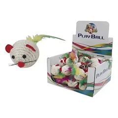 CROCI CAT TOY žaislas katėms 4.5cm pelės 2vnt