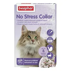 Beaphar No Stress Cat Collar raminantis antkaklis katėms su valerijono ir levandų aliejumi, 35 cm parduotuvėje 1petshop.lt