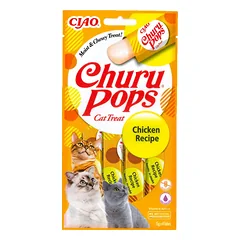 INABA Churu Pops Chicken 4x15g su vištiena katėms