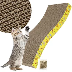 Kačių draskyklė Springos kartoninė 44 cm — 2 nuotrauka