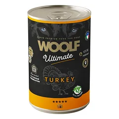 WOOLF Ultimate Adult Dog Turkey and Thyme 400g drėgnas kalakutienos ir čiobrelių ėdalas šunims