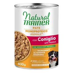 Natural Trainer Pate Monoproteico Medium & Maxi Adult drėgnas maistas šunims — 5 nuotrauka