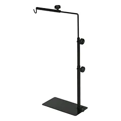 Reguliuojamas lempų stovas terariumui PawHut 40x15x88cm., juodos spalvos