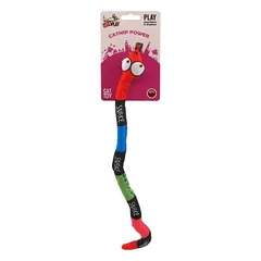 Let’s play gyvatė – žaislas katei su katžole, 40cm — 2 nuotrauka