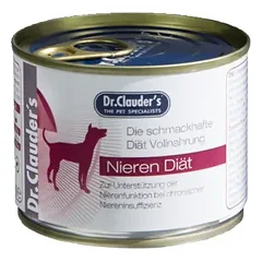 Dr. Clauder’s RSD Renal Diet drėgnas maistas šunims su inkstų ligomis 10x200g