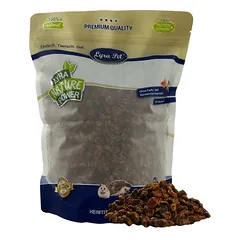 Lyra Pet® džiovinti šilkverpių vikšrai, 5 kg — 1 nuotrauka