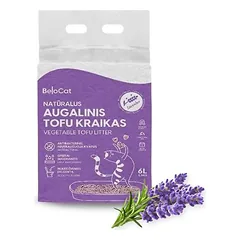 Belocat TOFU kraikas 6L/2,5kg (levandų kvapo)