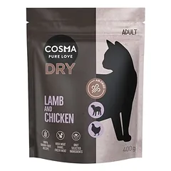 Cosma Air-Dried sausas maistas su ėriena ir vištiena, katėms, < 1,4 kg — 4 nuotrauka