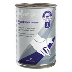 Trovet Dog/Cat Unique Protein (Venison) UPV 400 g - konservai šunims ir katėms