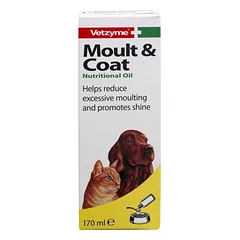 VETZYME ALIEJUS NUO ŠĖRIMOSI „MOULT COAT“ 150 ML