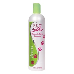 Pet Silk Mountain Berry šampūnas - šampūnas visų tipų kailiams, su prinokusių uogų ir kalnų oro kvapu, koncentratas 1:16, 3,8L — 2 nuotrauka